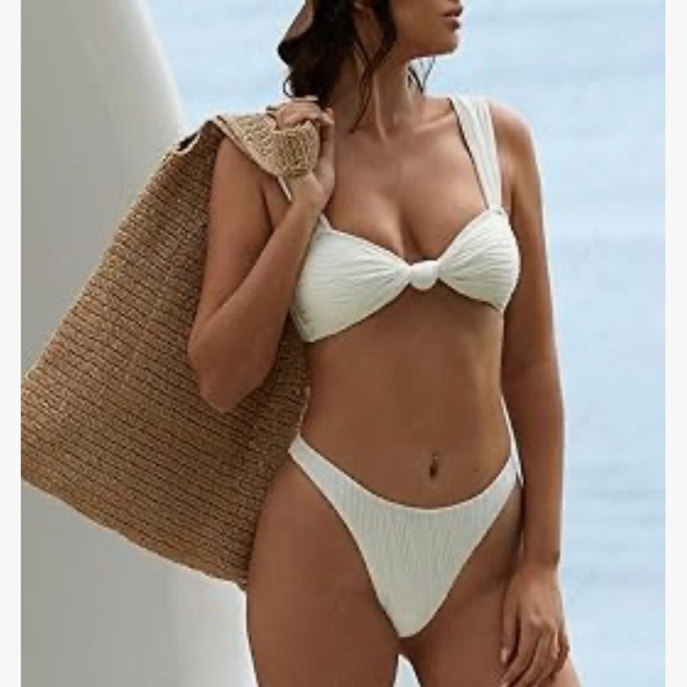 Elegant White Bikini Set